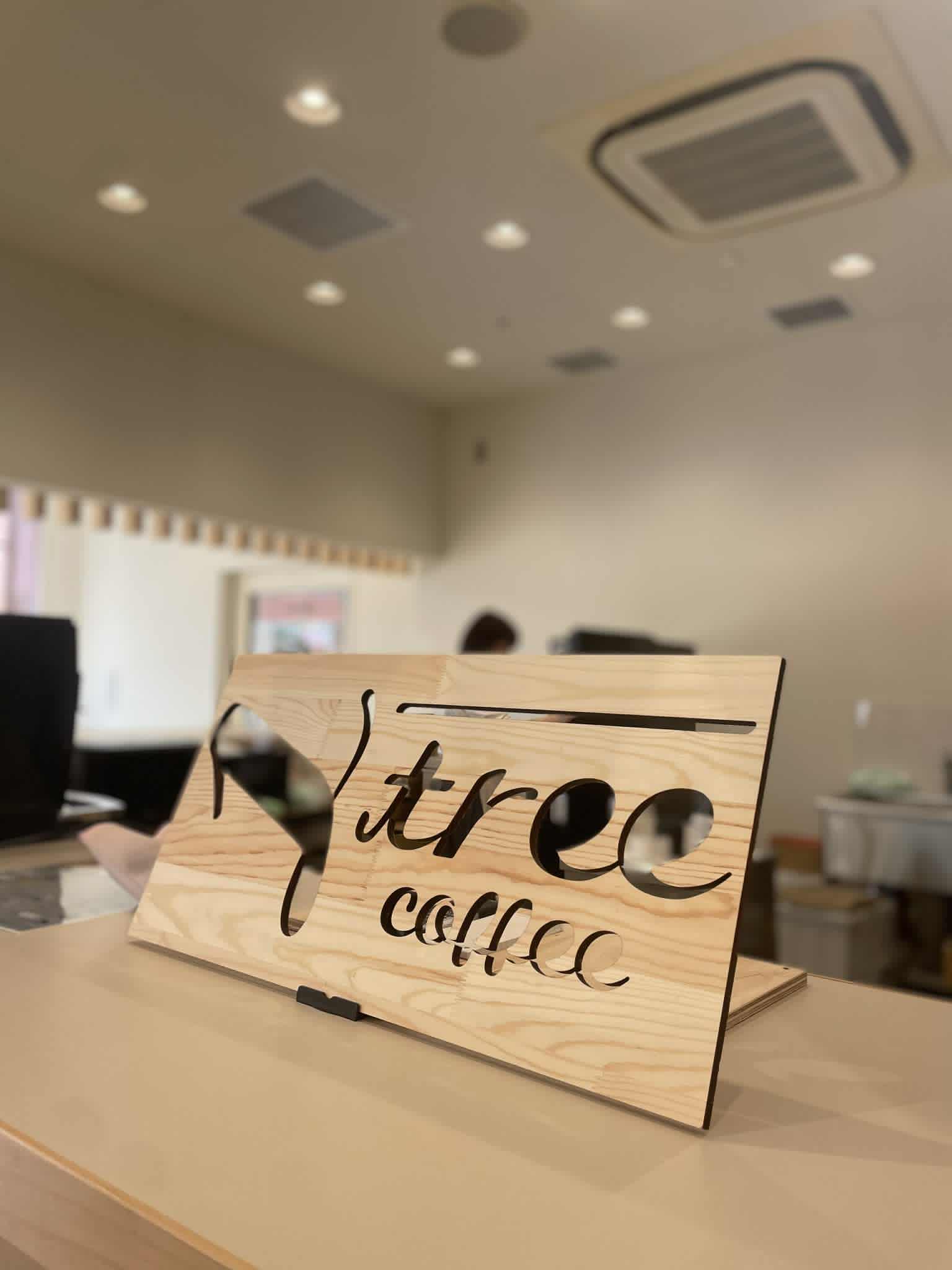 1階にカフェ「_1tree coffee リナ店」期間限定オープン