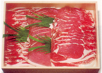 黒豚しゃぶしゃぶセット、黒豚ロース味噌漬けセット他(あすく) 黒豚しゃぶしゃぶセット、黒豚ロース味噌漬けセット他(あすく)